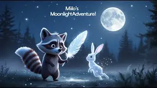 Milo and the Moonlight Adventure | Magical Bedtime Story for Kids | Kids Time