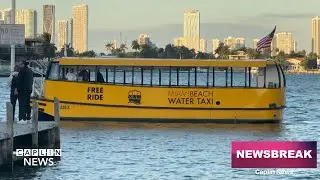 Miami Beach sets sail with free commuter water taxi