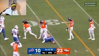 THE BRONCOS ARE UNSTOPPABLE bills vs broncos playoff reaction video