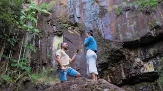 A spectacular Waterfall Proposal || Tegan + Anthony