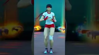 Sakura Kasugano Gesto baile del pollito en creativo #fortnite #sakurakasugano #streetfighter