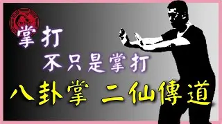 八卦掌 二仙傳道【一】，掌打有各種變化，不要自我設限 Palm fight and application in BaGuaZhang│【武術概念講堂】形意拳八卦掌│健棋道館