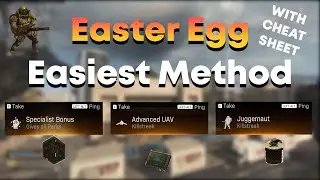 How To Get Juggernaut | Specialist | Advanced UAV In Warzone (Easy SOLO Easter Egg Cheat Sheet)