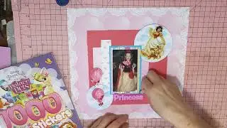 All About the Mouse August Hop / The Scraproom group FFF July #scrapbooking #scrapbooklayouts