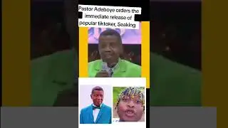 Pastor Adeboye orders the immediate release of popular tiktoker Seaking