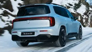 Абсолютно новый Mercedes GLB Electric 2026 года &mdash; первый взгляд на высокотехнологичный 3-рядный в...
