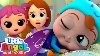 Aku Belum Mau Tidur, Ibu! | Lagu Tidur Bayi | Little Angel Bahasa Indonesia