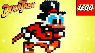 Lego Ducktales Scrooge McDuck Speedbuild Rainbow Splash Coloring Book
