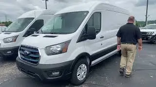 New Ford E (electric) Transit Van