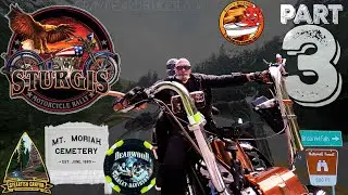 Sturgis #3: Deadwood, Wild Bill Hickok, & Spearfish Canyon | Bridal Veil Falls Mt Moriah Cemetery