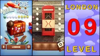 JOGO ESCAPE WORLD TRAVEL - 50 DOORS 3 | 50 PORTAS 3 LEVEL 09 - LONDON