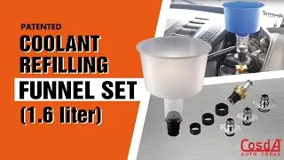 Coolant Refill Funnel Set (1.6L Capacity) (Patented)