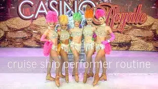 ABOARD WITH JORD: cruise ship entertainer morning routine *from waking up to showtime*