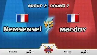 ESWC Gamescom 2017 Clash Royale - Group 2 - Round 7 - Nemsensei vs macdoy