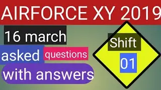AIRFORCE X+Y group 1st shift asked questions 16 march 2019/AIRFORCE asked questions 16 march
