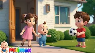 Police vs Hungry Worm! 🐛 Catch the Candy Thief | Kids Nursery Rhymes | Milimax Songs & Kids Songs