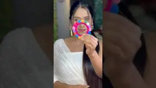 Diy holi special jewellery😱|multicolour#youtubeshorts#shorts#diy#handmade#hack#holi#festival#latest