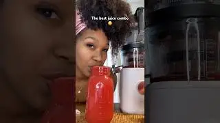 Watermelon + pineapple juice 🔥 Subscribe for more! #recipes #natural #healthylifestyle #wellness