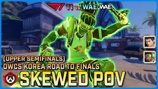 [ Skewed ] Sound Barrier Savant | T1 vs WAE | OWCS KOR Road to Finals Upper Semifinal