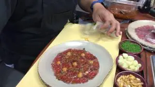 Chef Roland Puse Beef Tatake