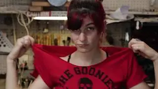 T-Shirt Modification - BECCA JOY and the Goonies Shirt