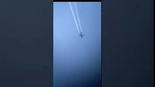 Plane under telescope 🧐