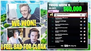 Tfue Trio Comes In 1st Place & *WINS* $60,000 in the Fortnite Champion Series | FORTNITE HIGHLIGHTS