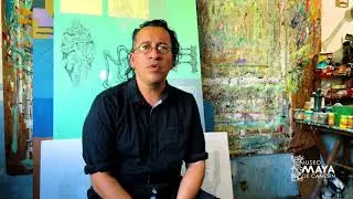 Cisco Jim&eacute;nez artista parte de la Exposici&oacute;n 