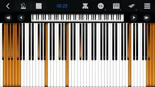 Windows Xp piano music video shows video zoom view piano (song sounds)