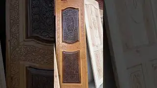 Non polished carving doors || door design || jali door || wallnut #carving #woodworking #woodwork
