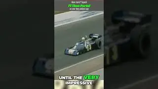 F1 1976: Andretti's Stunning Performance Shakes Grid #shorts