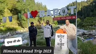 Barot Valley - Trekking to Zero point!! Himachal Road Trip 2023 Vlog 11