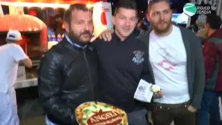 Inauguraz. Keci&agrave;pPizza: Porzio e Poppella per i bisognosi, con Angeli Villanova