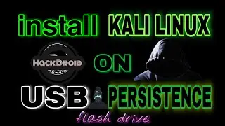 How to install Kali Linux On Usb ? Live Usb drive