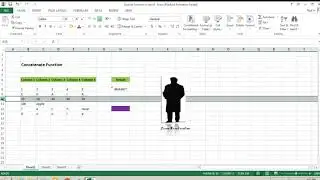 Concatenate Function in Excel