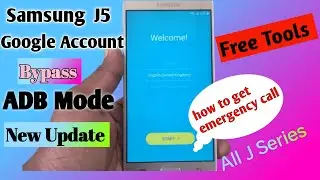 Samsung J5 Frp Bypass  Adb mode || Samsung SM J500F Frp Bypass Free Tool
