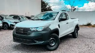 NOVA FIAT STRADA 2023 ENDURANCE CABINE PLUS EM DETALHES