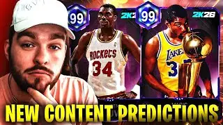 MY CONTENT PREDICTIONS FOR TMRW'S PACK DROP IN NBA 2K26 MyTEAM!!