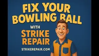 Fix Your Bowling Ball at Home.  Repair chips, deep scratches, and other damage.