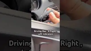 Driving Day : 4 Right , Left Indicators #shorts #viral #cardriving #drivinglessons