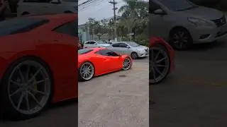 Ferrari 458 It&aacute;lia com escape F1 😍