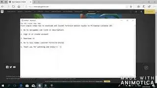 How To Download Fortnite Battle Royale For PC 2018