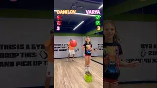 🌪️@danilov_team He's not playing fair 😅😊 #challenge #foryou #funny #girl #shorts #sport