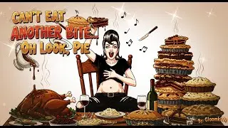 Can’t Eat Another Bite… Oh Look, Pie! – Funny Thanksgiving Song