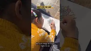 My Drawing Process Start to Finish 🫰| My Drawing #49 | #artist #drawing #art #cartoon #shlokaart