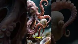 L'INTELLIGENZA senza CERVELLO dei POLPI. #shorts