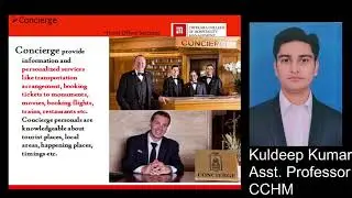HOTEL FRONT OFFICE - Sections by Mr. Kuldeep Thakur