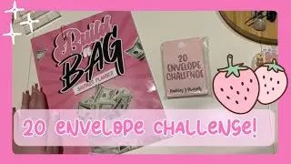 20 Envelope Challenge! | Cash stuff $30 with me! 