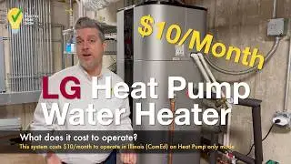 LG Heat Pump Water Heater 1-Year Review: Costs, Recirculation, & Performance