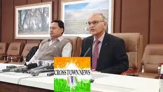 K.K. Sharma State Election Commissioner addresses press conference on DDC Elections  in J&K
